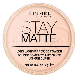Rimmel London Stay Matte Pressed Face Powder 14 g ─ #002 Pink Blossom kuva