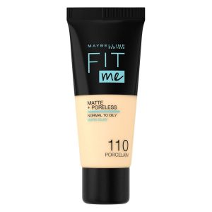 Maybelline Fit Me Matte + Poreless Foundation 110 30ml kuva