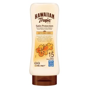 Hawaiian Tropic Satin Protection Sun Lotion SPF 15 180ml kuva