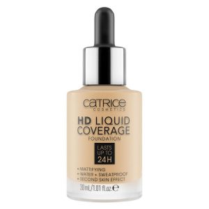 Catrice HD Liquid Coverage Foundation 30ml – Golden Beige 037 kuva