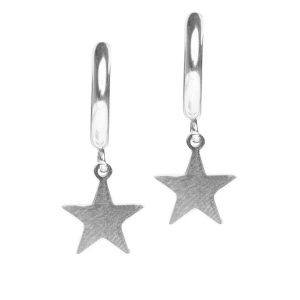 DARK Star Hoop ─ Silver kuva