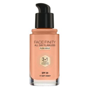 Max Factor Facefinity 3 In 1 Foundation 30ml – 77 Soft Honey kuva