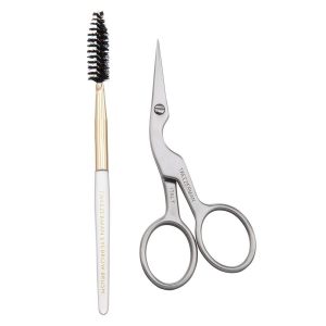 Tweezerman Brow Shaping Scissors And Brush kuva