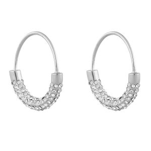 Snö Of Sweden Anglais Ring Earring ─ Silver/Clear kuva