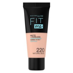 Maybelline Fit Me Matte + Poreless Foundation 220 30ml kuva