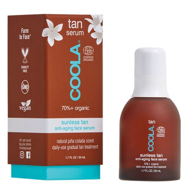 Coola Organic Sunless Tan Anti-Age Face Serum 50ml kuva