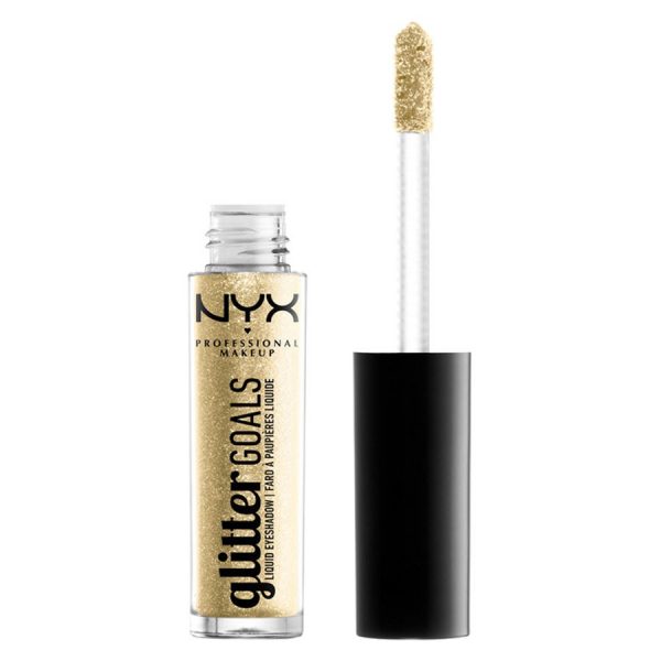 NYX Professional Makeup Glitter Goals Liquid Eyeshadow Industrial Beam 3
