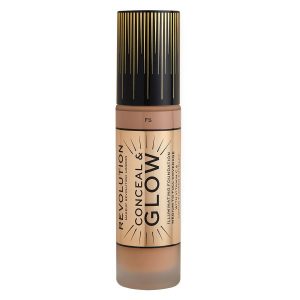 Makeup Revolution  Conceal & Glow Foundation 23ml ─ F5 kuva