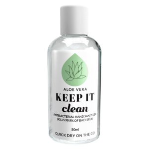 Keep It Clean Aloe Vera Antibacterial Hand Sanitizer 50ml kuva