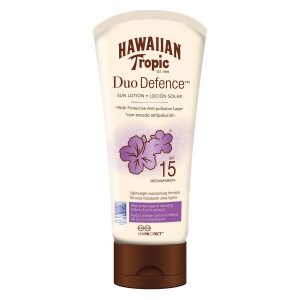 Hawaiian Tropic DuoDefence Sun Lotion SPF15 180ml kuva