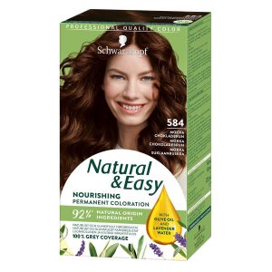 Schwarzkopf Natural & Easy ─ 584 Chocolat Au Cafe kuva