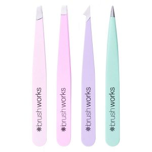 Brush Works HD Combination Tweezer Set – Pastels kuva
