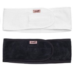 Shelas Hiuspanta 2 kpl - Musta/Valkoinen kuva