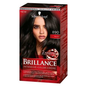 Schwarzkopf Brillance Intensive Color Creme ─ 890 Black kuva