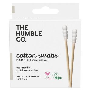 The Humble Co Humble Natural Spiral Cotton Swabs 100 kpl – White kuva