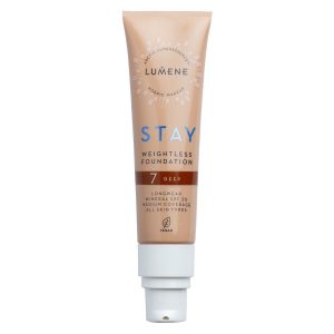 Lumene Stay Weightless Foundation SPF30 30ml ─ 7 Deep kuva