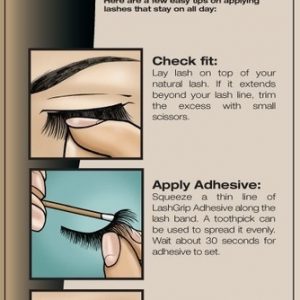 Ardell Accent Fashion Lashes – 318 Black kuva