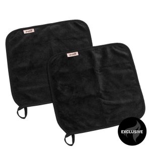 Shelas Meikinpoistopyyhe 2kpl - Musta kuva