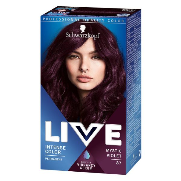 Schwarzkopf Live XXL - #87 Mystic Violet kuva
