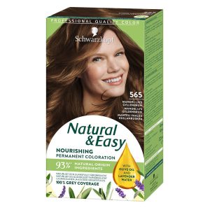 Schwarzkopf Natural & Easy ─ 565 Almond Light Golden Brown kuva