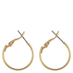 Snö Of Sweden Mystic Small Ring Earring 20 mm Plain Gold kuva