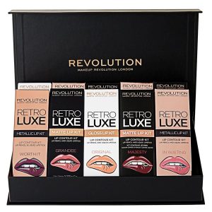 Makeup Revolution Retro Luxe Lip Vault Lahjapakkaus kuva