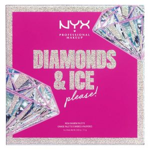 NYX Professional Makeup Diamonds & Ice 16 Pan Shadow Palette 16 x 1