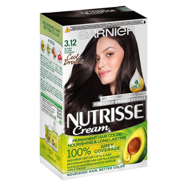 Garnier Nutrisse Cream – 3.12 Frozen Brown kuva