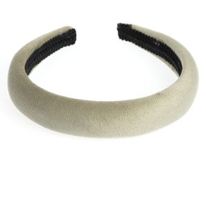 DARK Velvet Hairband Broad ─ Faded Army kuva