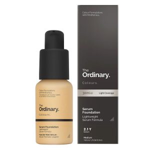 The Ordinary Serum Foundation 30ml - 2.1 Y Medium Yellow kuva