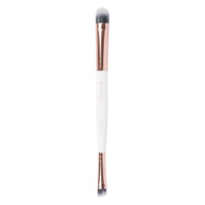Brushworks White & Gold Double Ended Eye Brush kuva