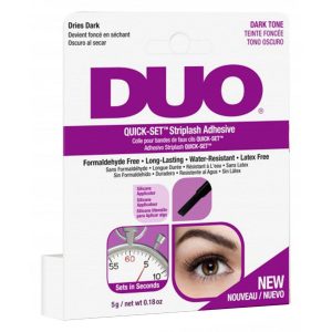 Duo Quick Set Striplash Adhesive Brush Dark 5 g kuva