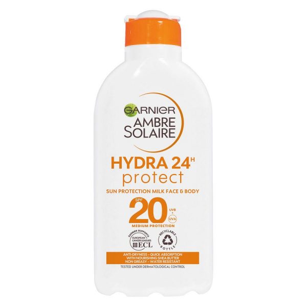 Garnier Ambre Solaire Sun Protection Milk SPF 20 200ml kuva