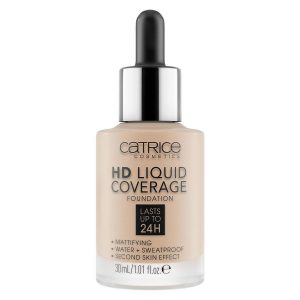 Catrice HD Liquid Coverage Foundation 30ml – Rose Beige 020 kuva