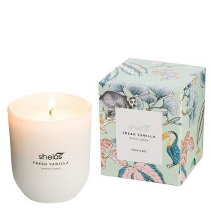 Shelas Tuoksukynttilä Fresh Vanilla 150 g kuva
