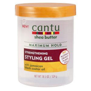 Cantu Shea Butter Maximum Hold Strengthening Styling Gel 524 g kuva