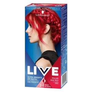 Schwarzkopf Live Ultra Bright – 92 Red kuva