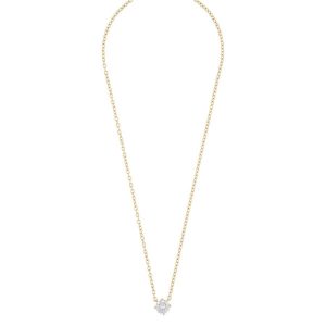 Snö Of Sweden Luire Stone Pendant Necklace ─ Gold/Clear 40 cm kuva