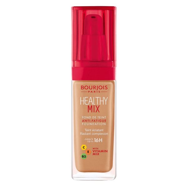 Bourjois Healthy Mix Anti-Fatigue Foundation 30ml ─ 57 Dark Tan kuva