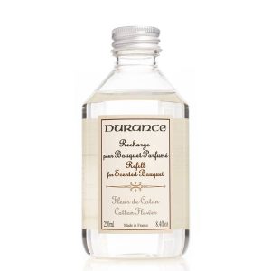 Durance Huonetuoksu Refill 250ml ─ Cotton Flower kuva