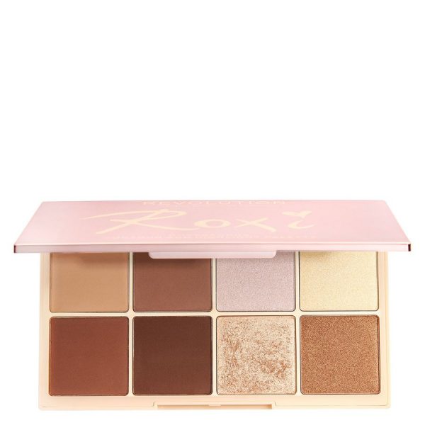 Makeup Revolution Revolution X Roxxsaurus Highlight & Contour Palette 8 x 2