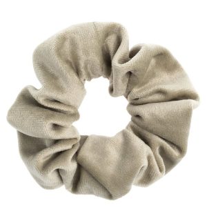 DARK Velvet Scrunchie ─ Faded Army kuva