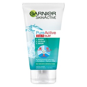 Garnier PureActive 3-In-1 Clay 150ml kuva