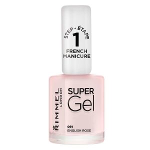 Rimmel London Super Gel Nail Polish 12ml ─ #091 English Rose kuva