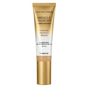 Max Factor Miracle Second Skin Foundation 33ml ─ #005 Medium kuva
