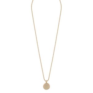 Snö Of Sweden Madeleine Pendant Necklace 42 cm - Plain Gold kuva