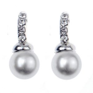 Snö Of Sweden Astrid Earring - White kuva