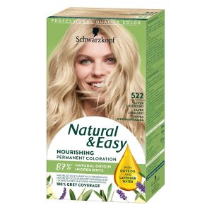 Schwarzkopf Natural & Easy ─ 522 Silver Light Blonde kuva