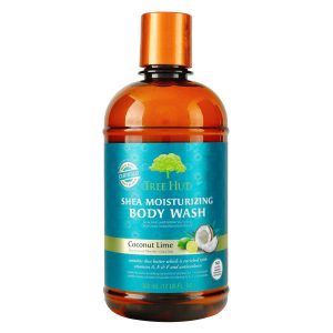 Tree Hut Shea Moisturizing Body Wash 503ml ─ Coconut Lime kuva