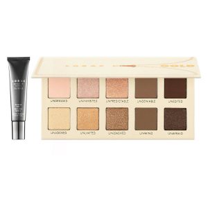 Lorac Unzipped Gold Eyeshadow Palette & Eye Primer Set kuva